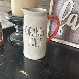 Rae Dunn Cream Ceramic pitcher